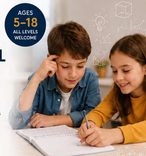 Children exploring mathematics together